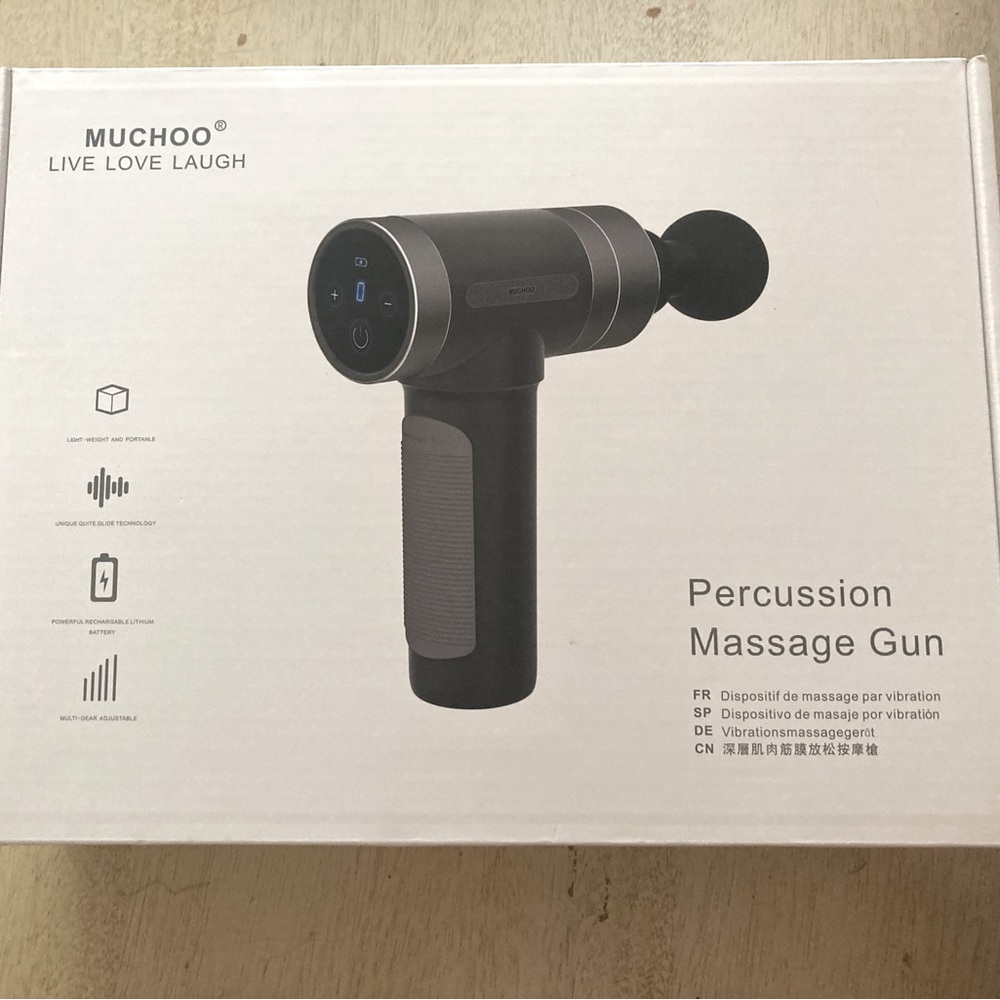 SOLD New Muchoo Massage Gun